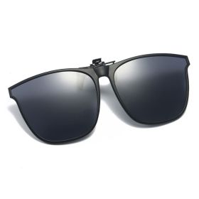 A Pair of New PC Clip Sunglasses for Outdoor Fishing and Driving. Clip Sunglasses for Day and Night Use. (Frame Color: Polarized, Lenses Color: C1)